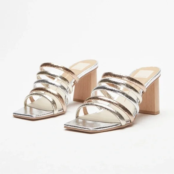 Dolce Vita Shoes Dolce Vita Evereve Pharo Metallic Strappy